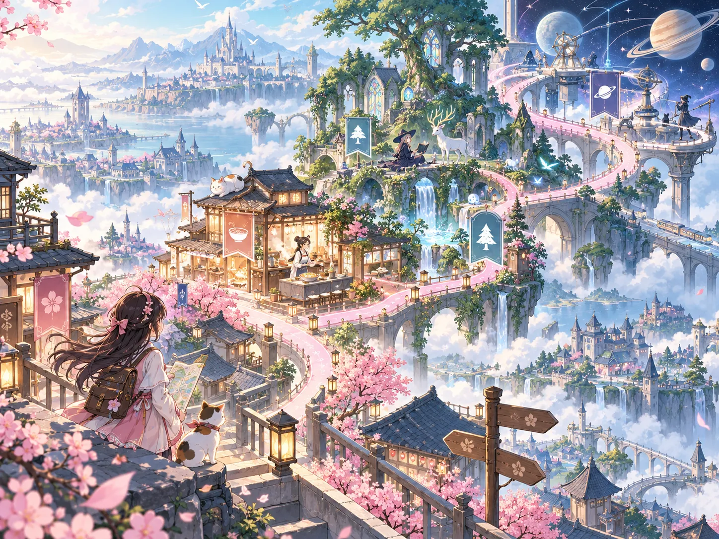 动画主题视觉插画
